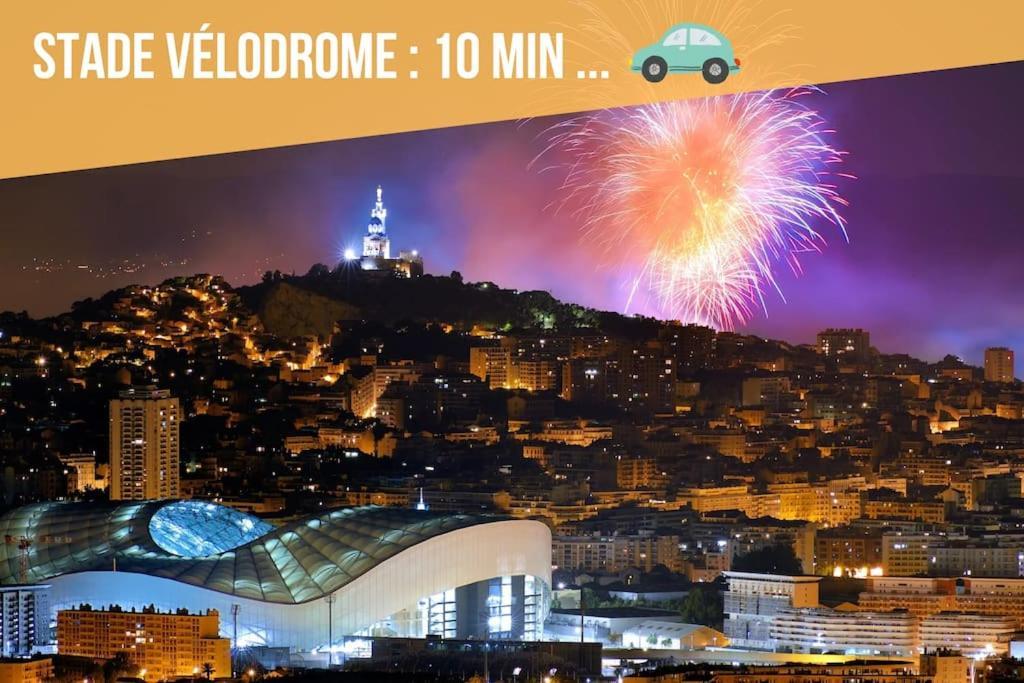 Divine Idylle Central Vieux-Port Terrasse Clim Marseilles Exterior foto