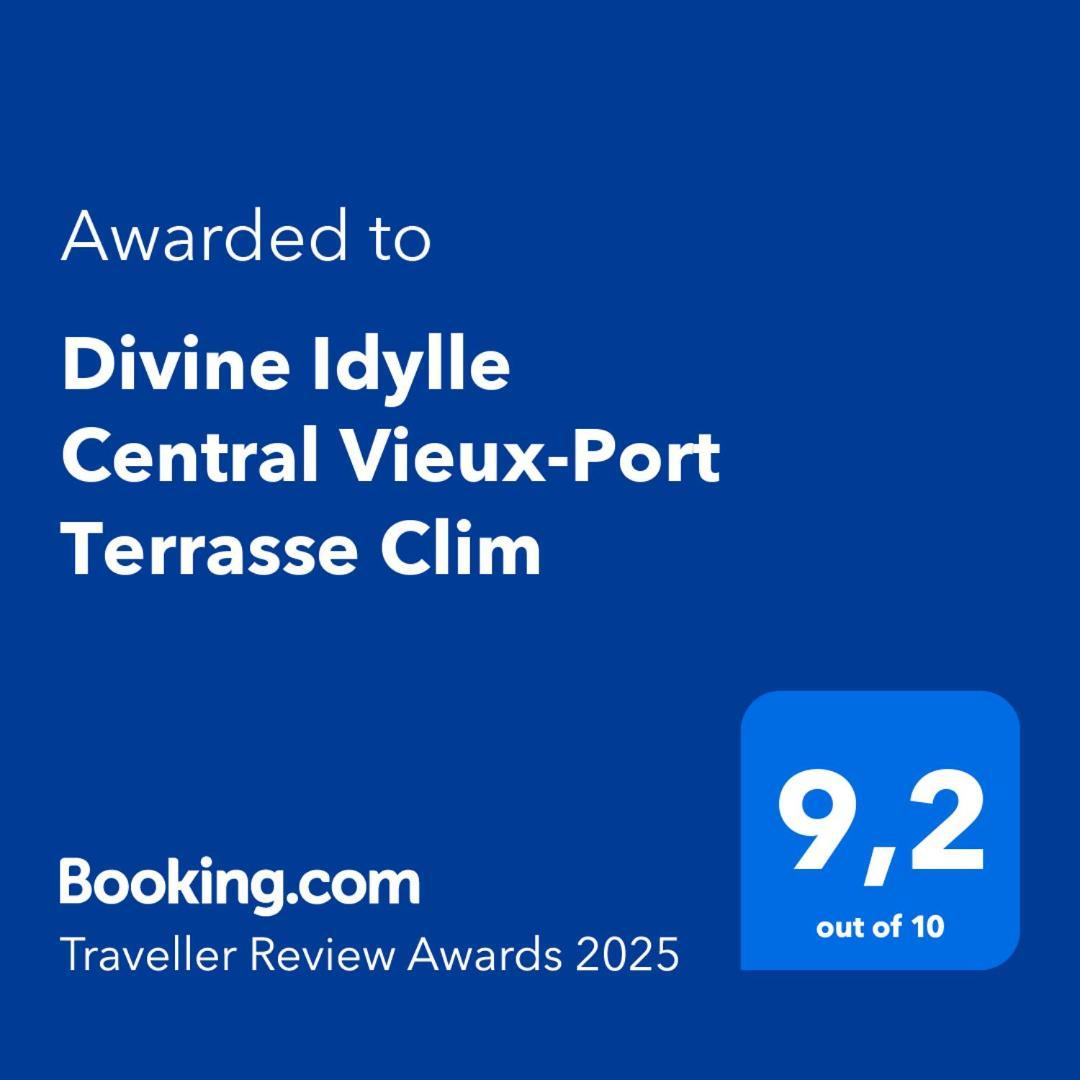 Divine Idylle Central Vieux-Port Terrasse Clim Marseilles Exterior foto